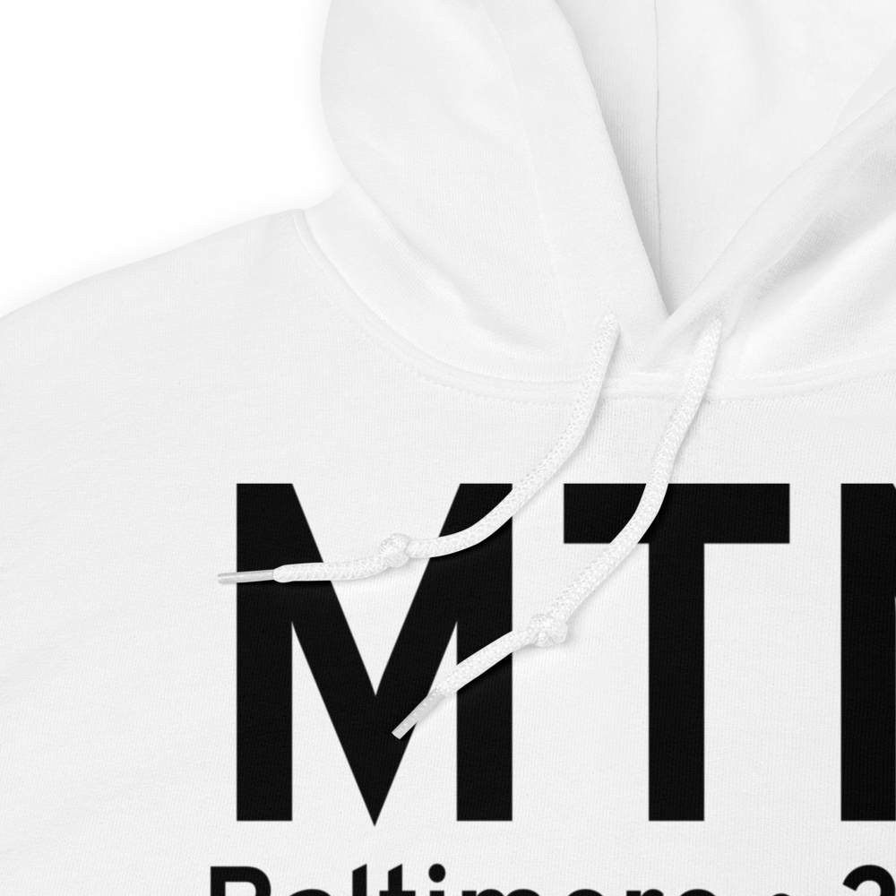 Baltimore (KMTN) Airport Hoodie Sweatshirt 