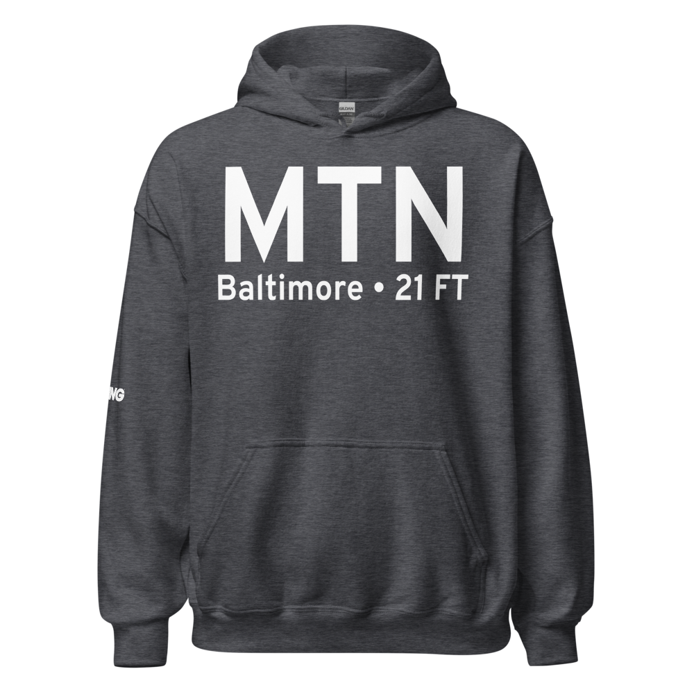 Baltimore (KMTN) Airport Hoodie Sweatshirt 