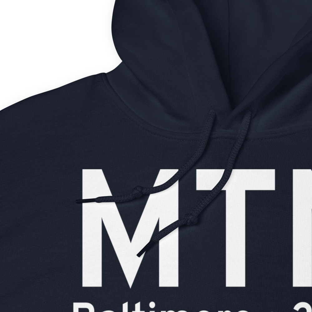 Baltimore (KMTN) Airport Hoodie Sweatshirt 