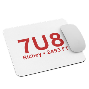 Richey (7U8) Airport  Mouse Pad