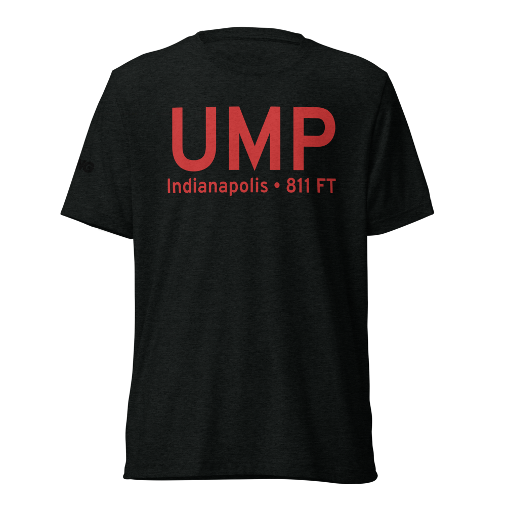 Indianapolis (KUMP) Airport Tri-blend T-Shirt 