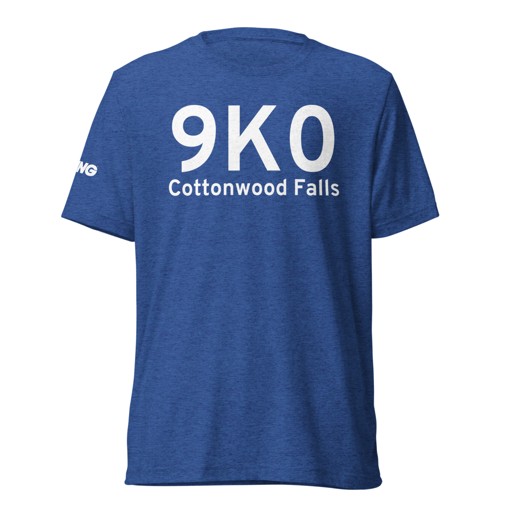 Cottonwood Falls (9K0) Airport Tri-blend T-Shirt 