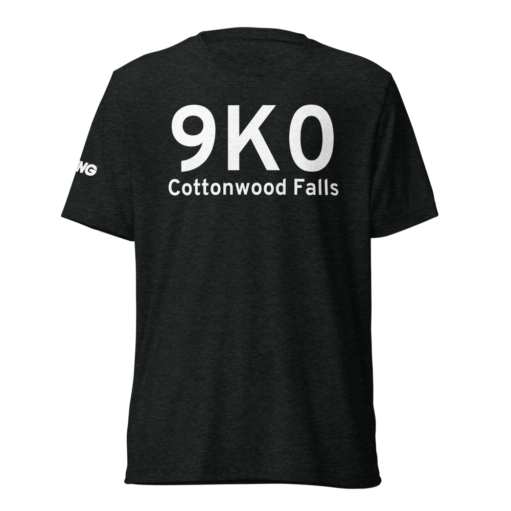Cottonwood Falls (9K0) Airport Tri-blend T-Shirt 