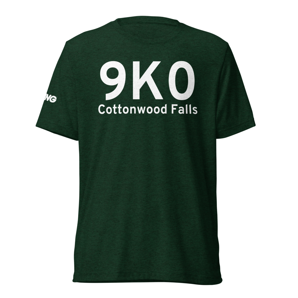 Cottonwood Falls (9K0) Airport Tri-blend T-Shirt 