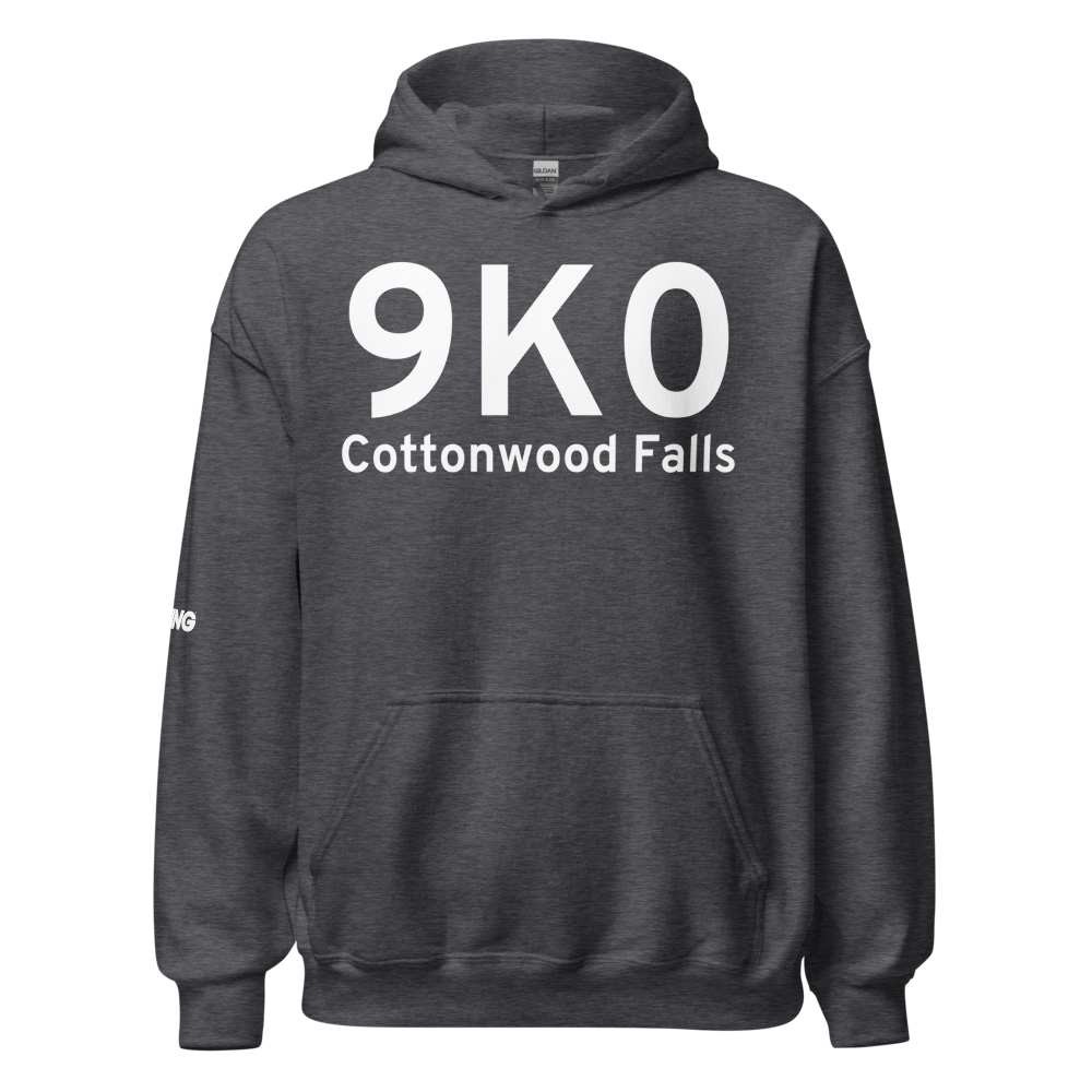 Cottonwood Falls (9K0) Airport Hoodie Sweatshirt 