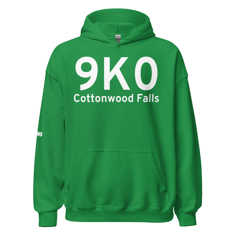 Cottonwood Falls (9K0) Airport Hoodie Sweatshirt 