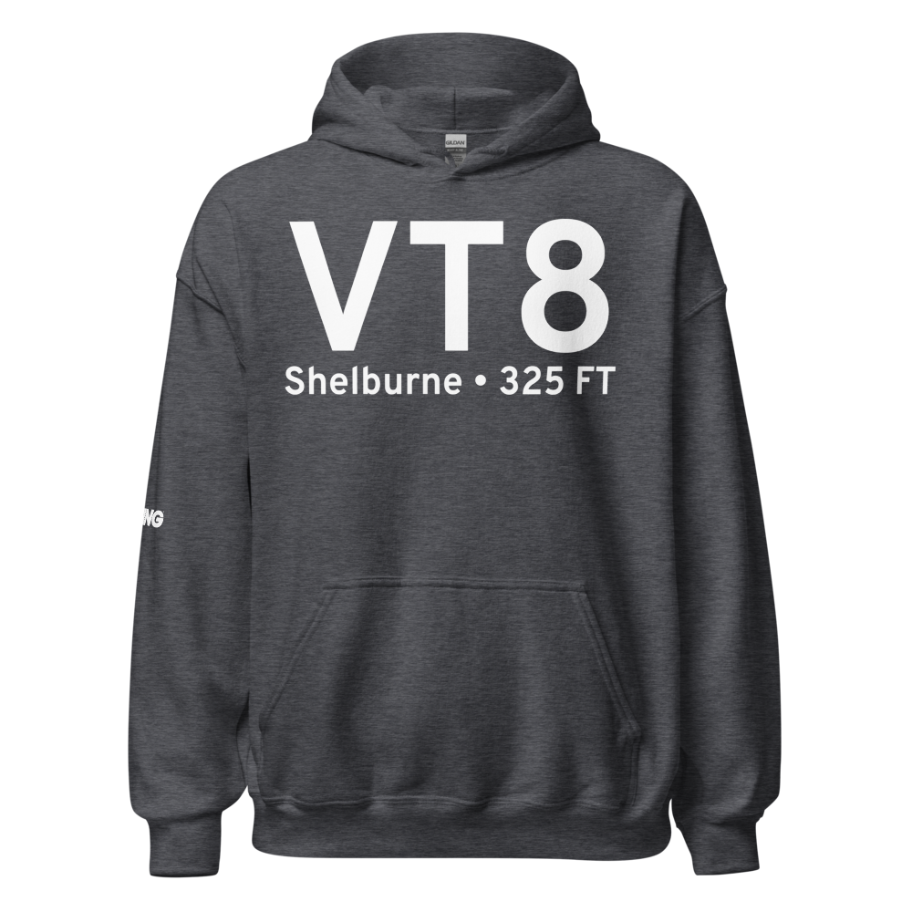 Shelburne (VT8) Airport Hoodie Sweatshirt 