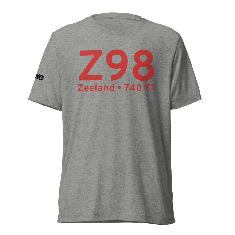 Zeeland (KZ98) Airport Tri-blend T-Shirt 
