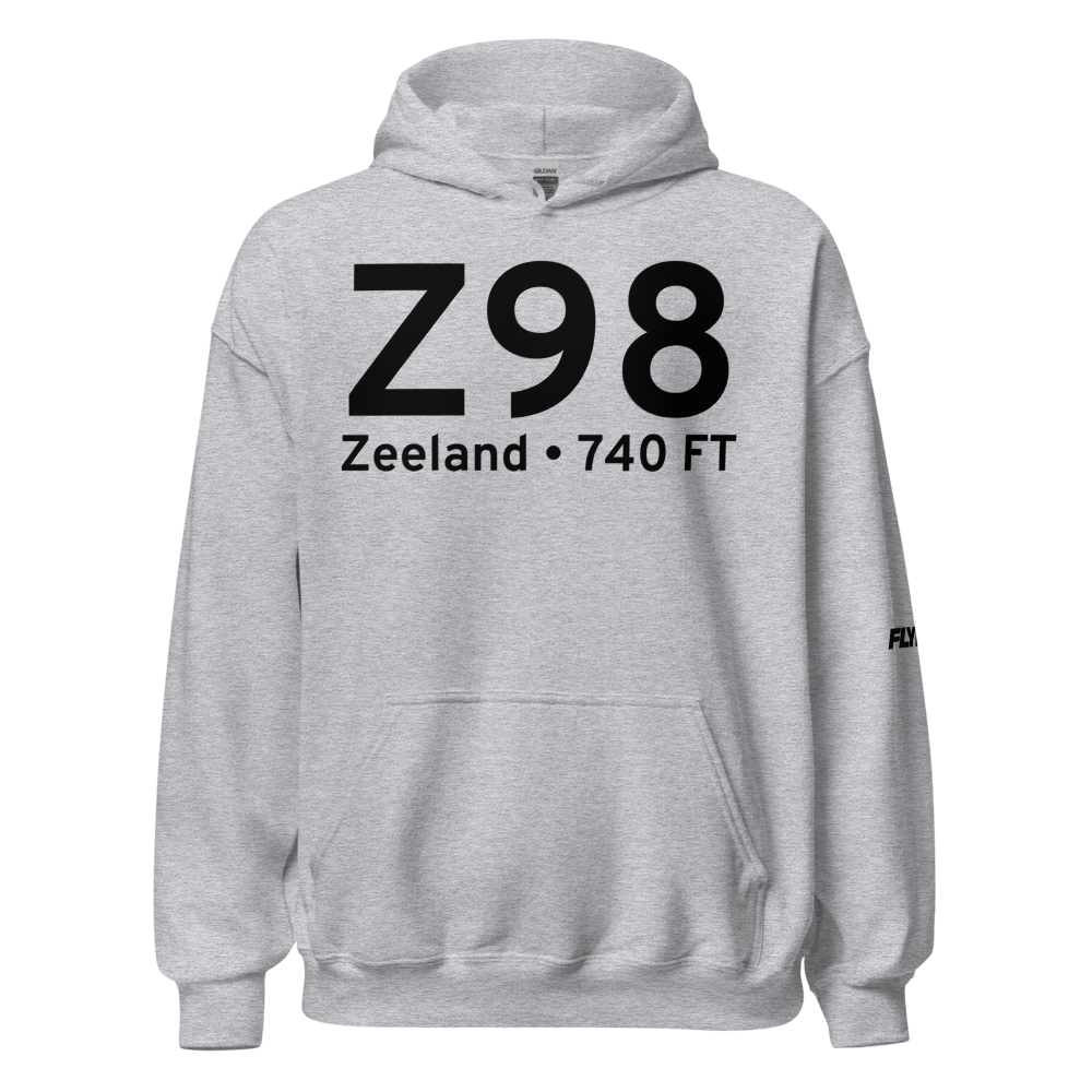 Zeeland (KZ98) Airport Hoodie Sweatshirt 