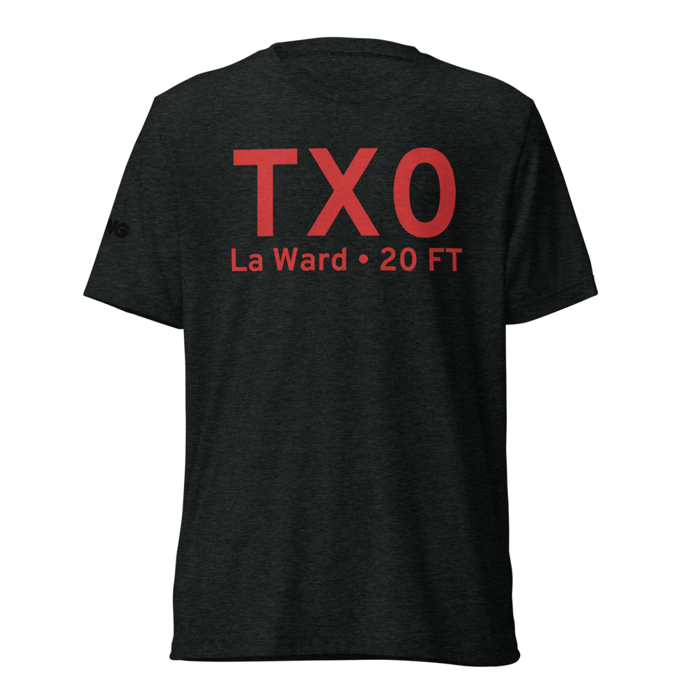 La Ward (US-0696) Airport Tri-blend T-Shirt 