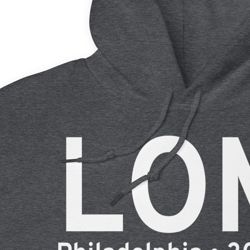 Philadelphia (KLOM) Airport Hoodie Sweatshirt 