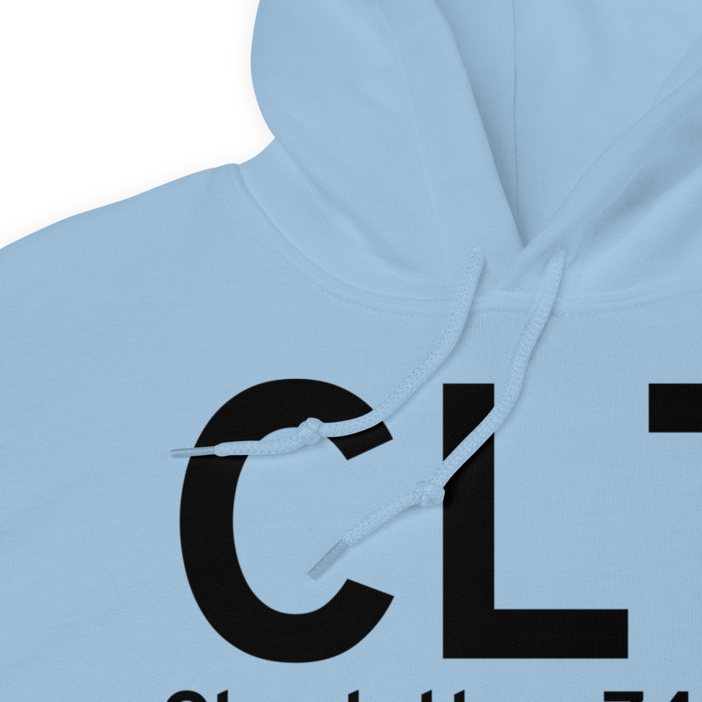 Charlotte (KCLT) Airport Hoodie Sweatshirt 