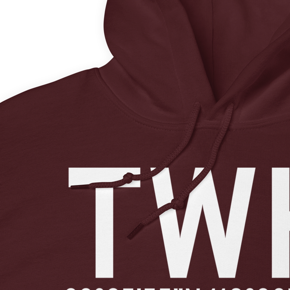 Two Harbors (TWH) Airport Hoodie Sweatshirt 