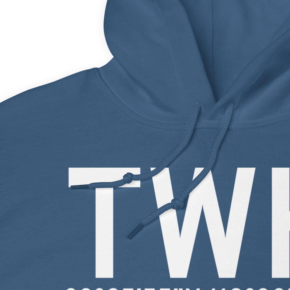 Two Harbors (TWH) Airport Hoodie Sweatshirt 