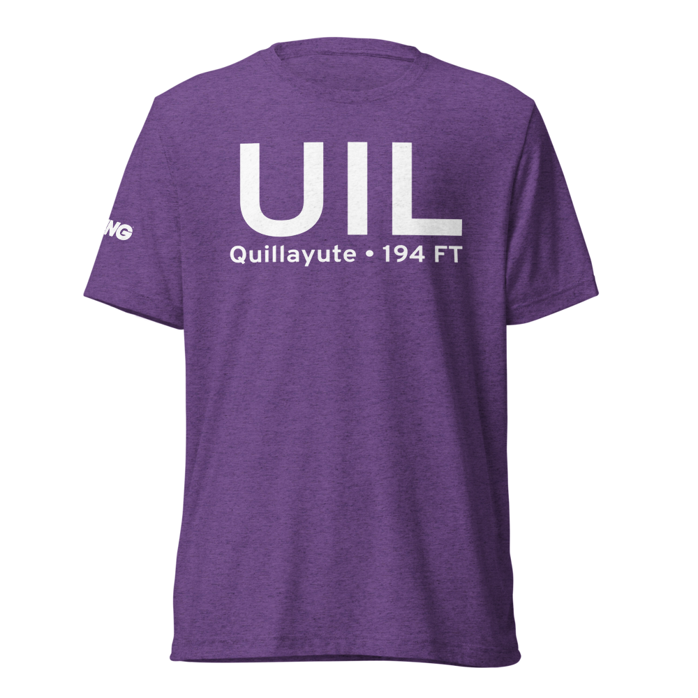 Quillayute (KUIL) Airport Tri-blend T-Shirt 