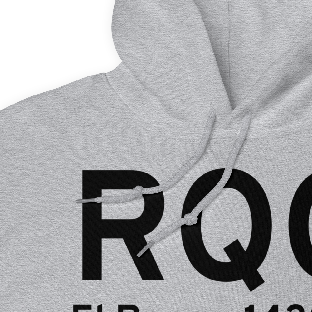 El Reno (KRQO) Airport Hoodie Sweatshirt 