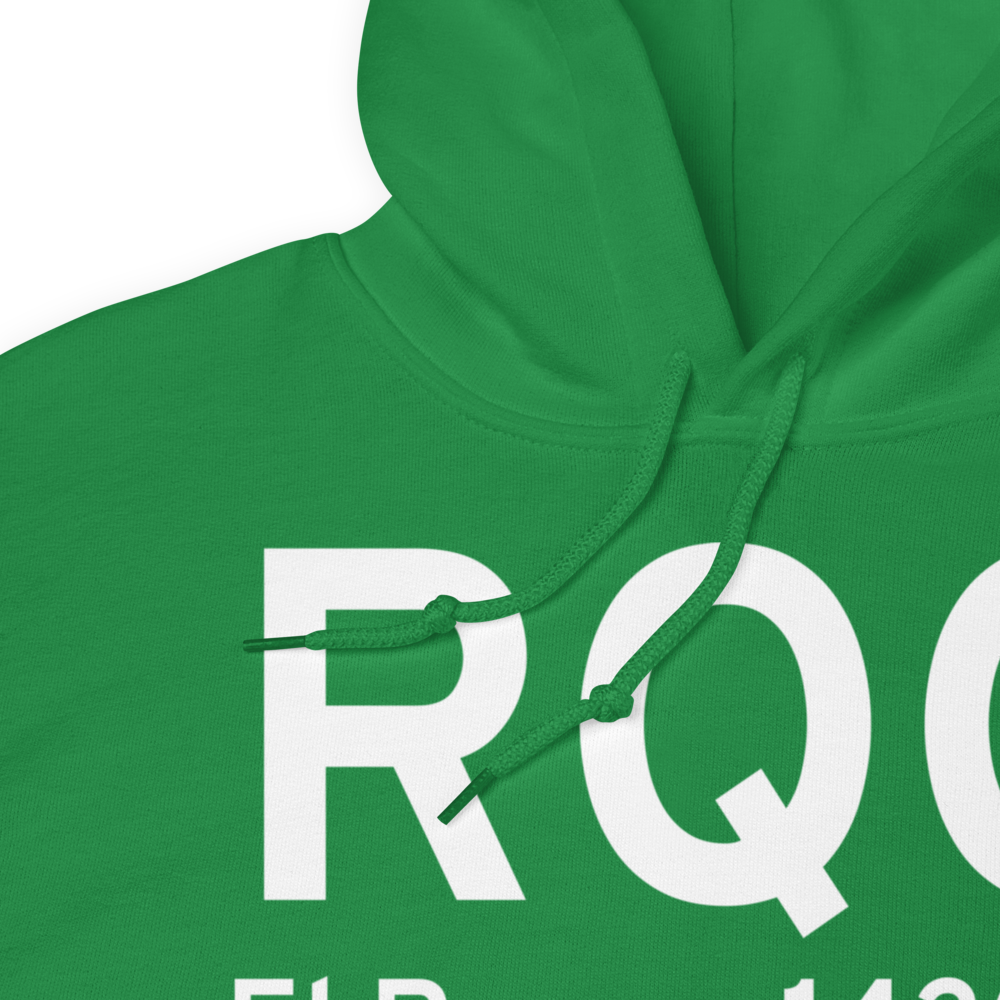 El Reno (KRQO) Airport Hoodie Sweatshirt 