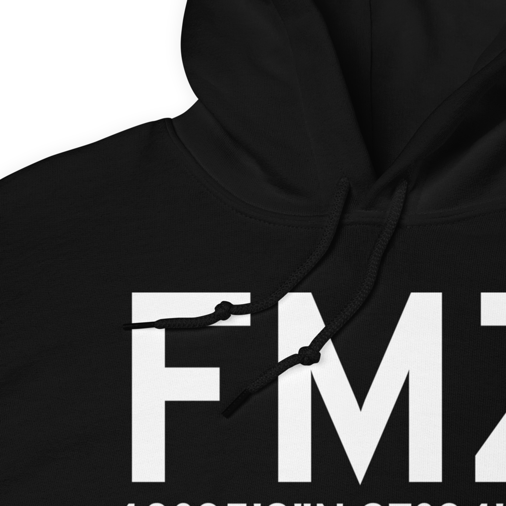 Fairmont (KFMZ) Airport Hoodie Sweatshirt 