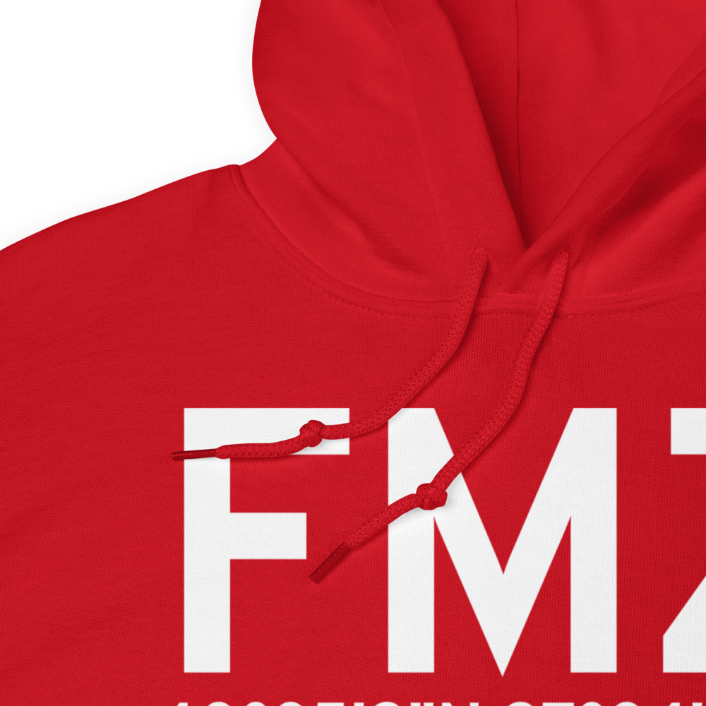 Fairmont (KFMZ) Airport Hoodie Sweatshirt 