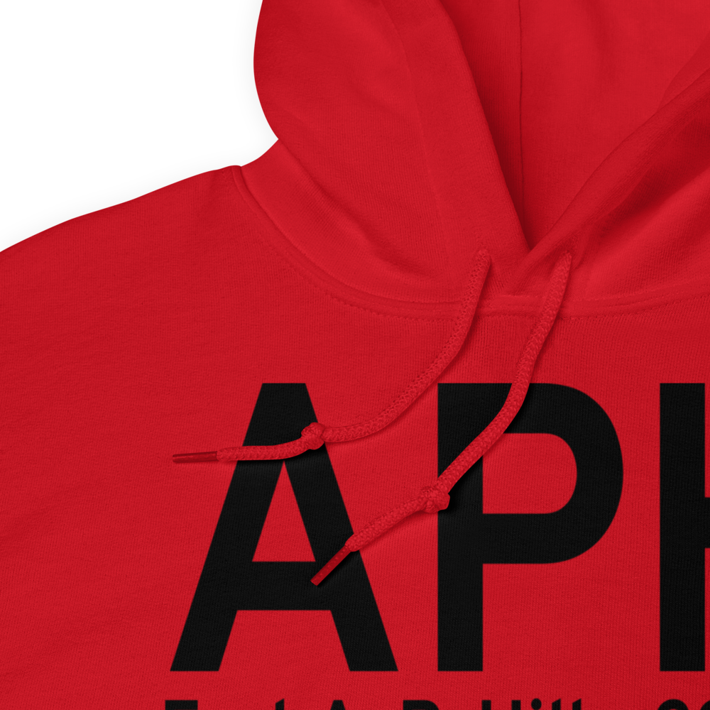 Fort A. P. Hill (KAPH) Airport Hoodie Sweatshirt 