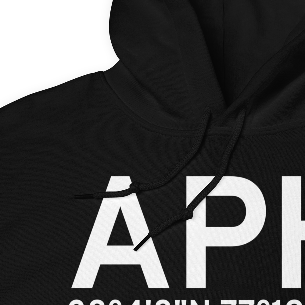 Fort A. P. Hill (KAPH) Airport Hoodie Sweatshirt 