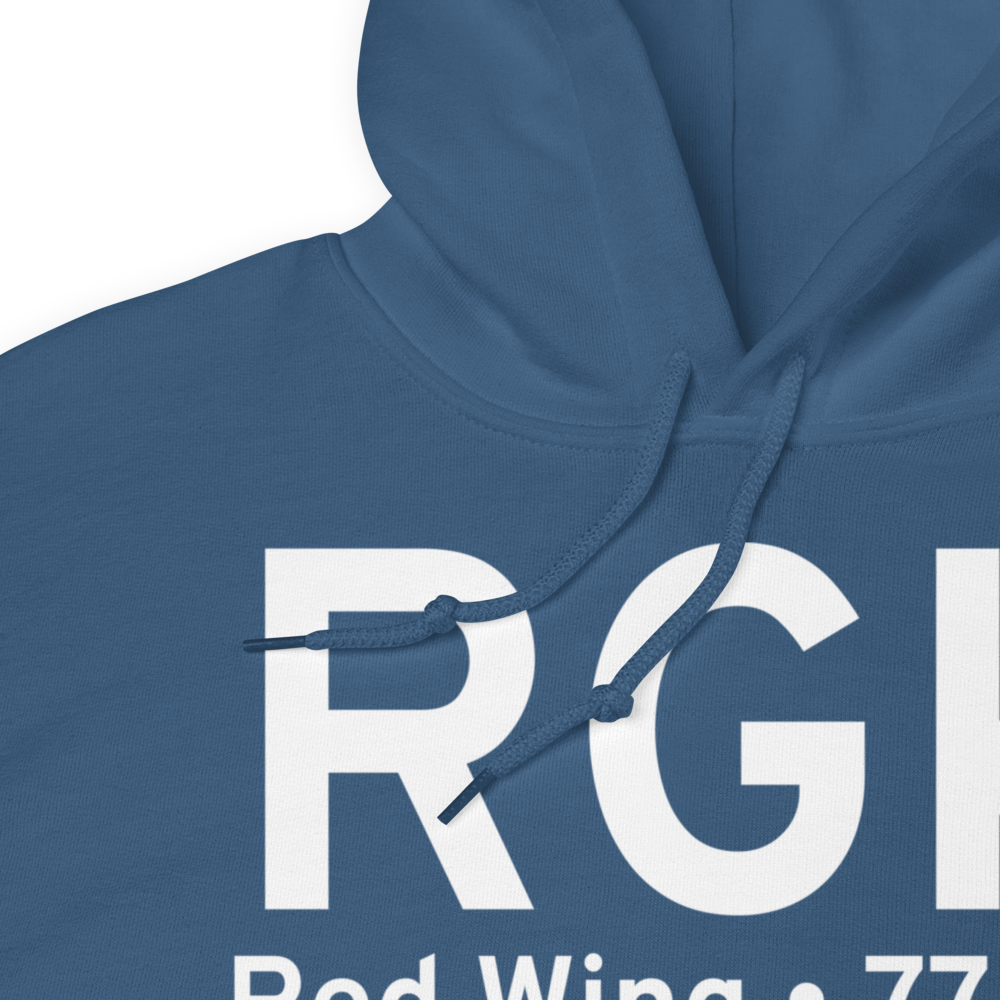 Red Wing (KRGK) Airport Hoodie Sweatshirt 
