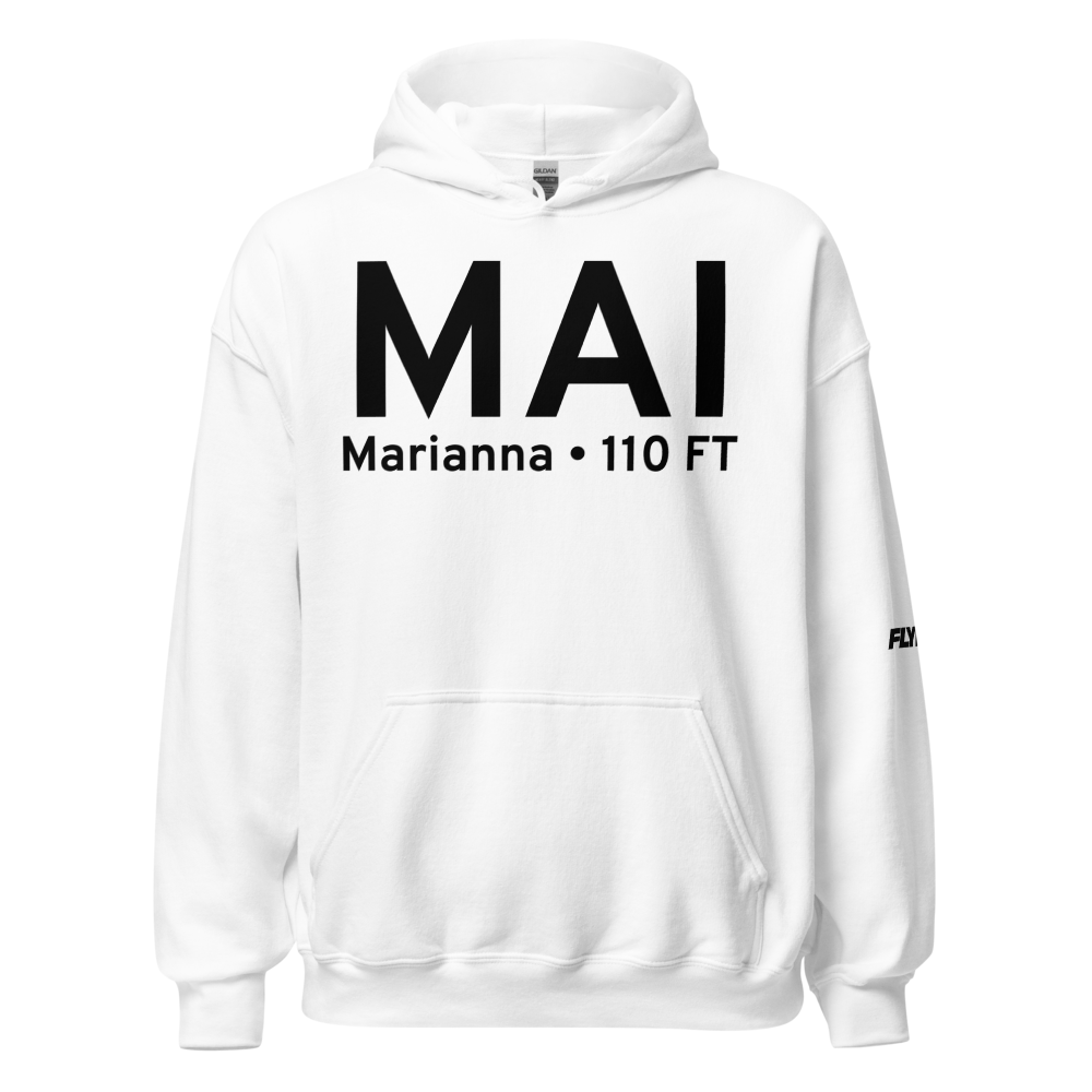 Marianna (KMAI) Airport Hoodie Sweatshirt 