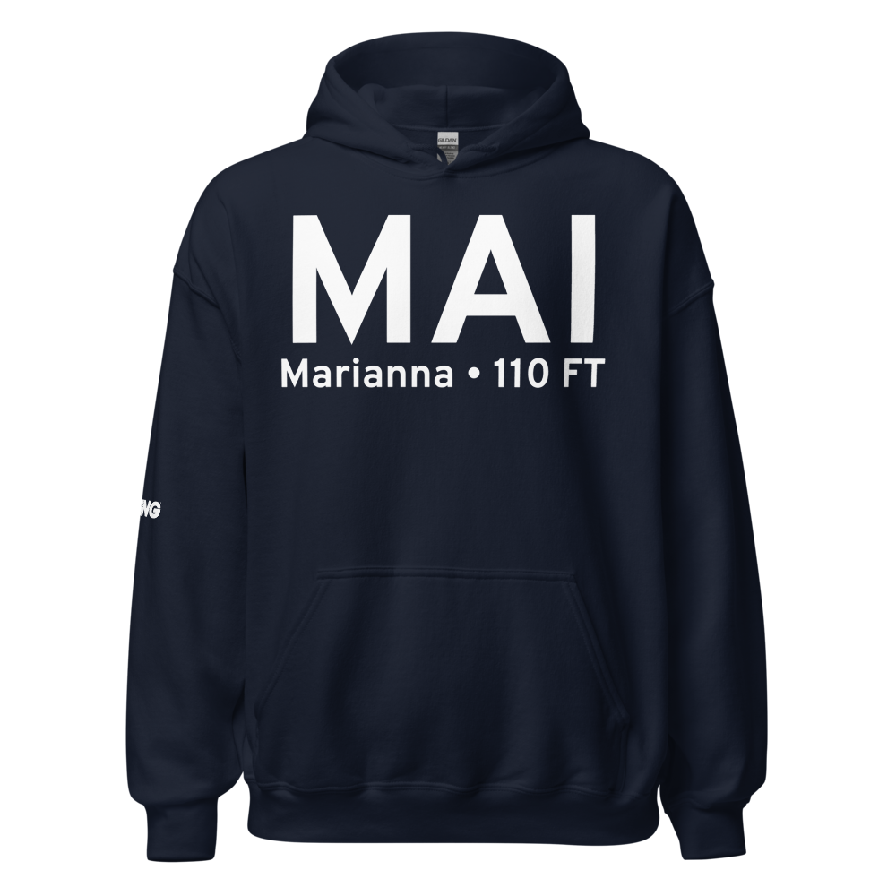 Marianna (KMAI) Airport Hoodie Sweatshirt 