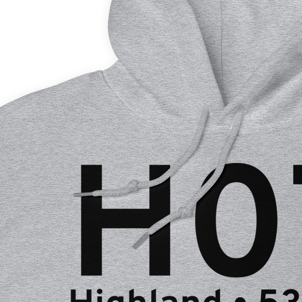Highland (H07) Airport Hoodie Sweatshirt 
