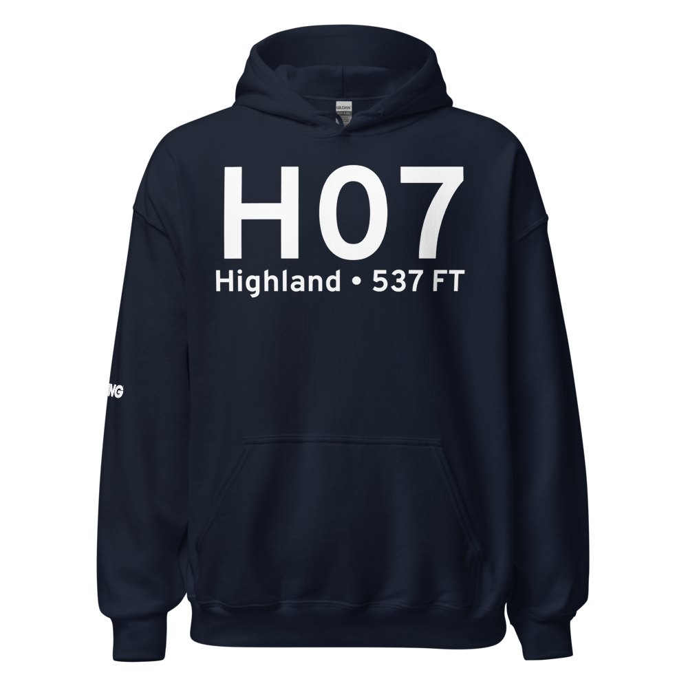Highland (H07) Airport Hoodie Sweatshirt 