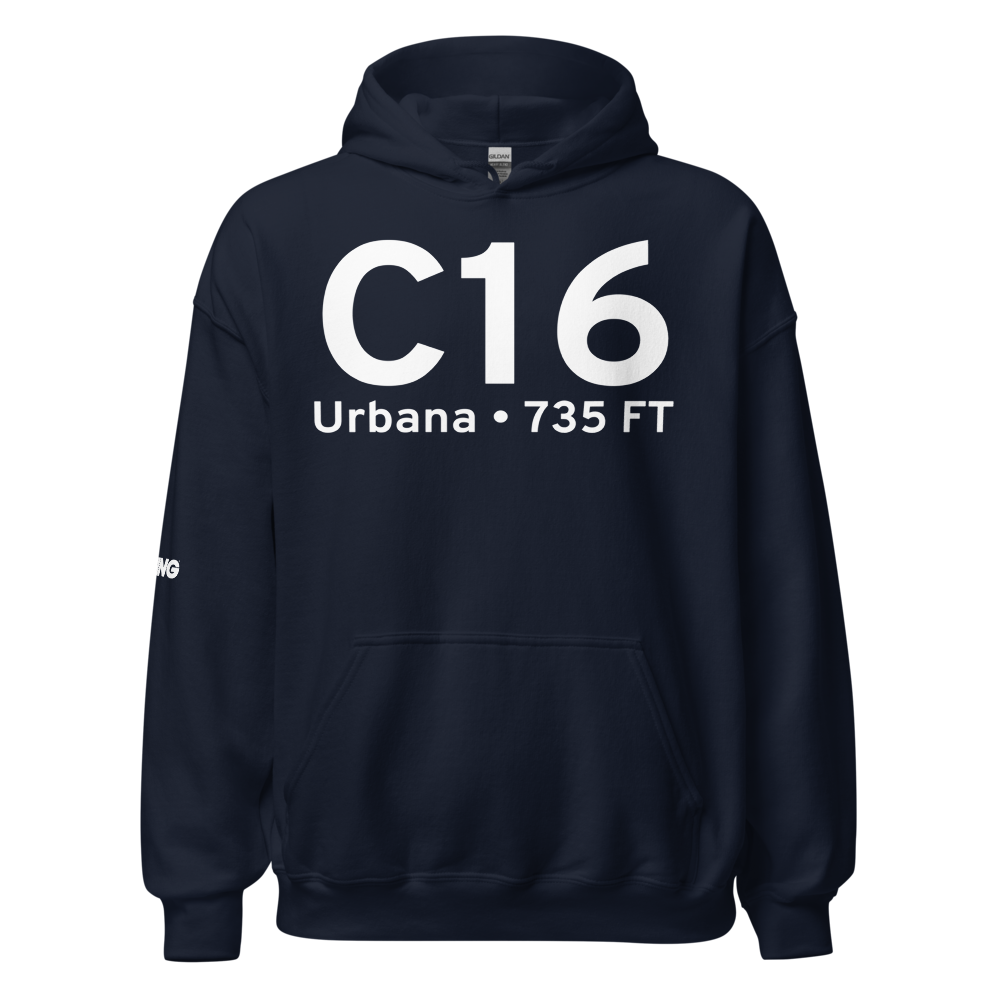 Urbana (KC16) Airport Hoodie Sweatshirt 