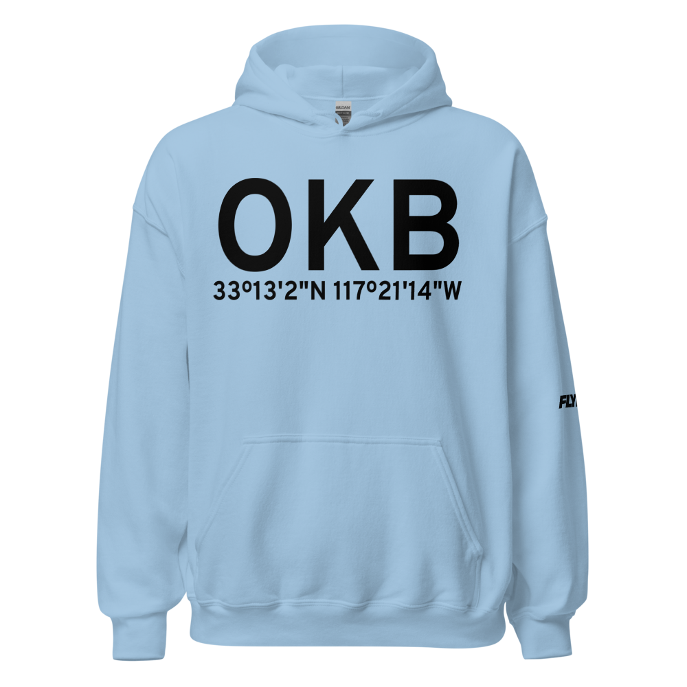 Oceanside (KOKB) Airport Hoodie Sweatshirt 