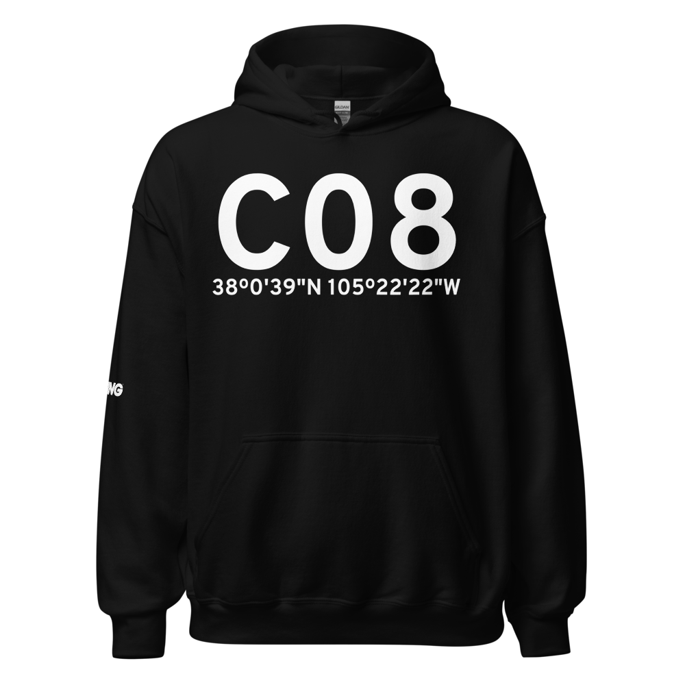 Westcliffe (KC08) Airport Hoodie Sweatshirt 