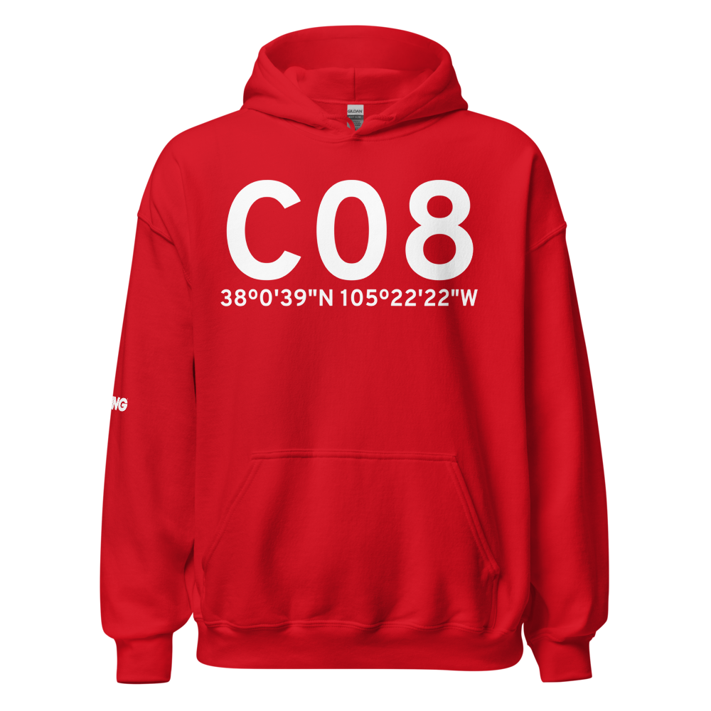 Westcliffe (KC08) Airport Hoodie Sweatshirt 