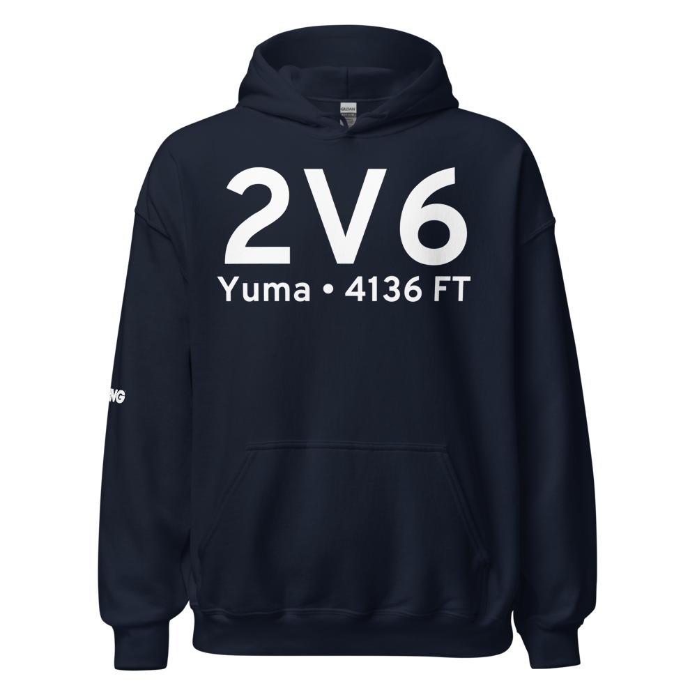 Yuma (K2V6) Airport Hoodie Sweatshirt 