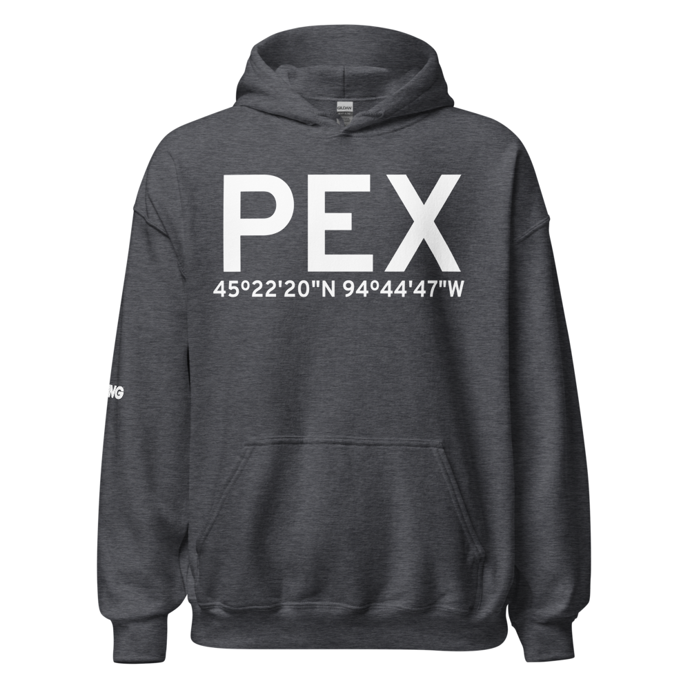 Paynesville (KPEX) Airport Hoodie Sweatshirt 