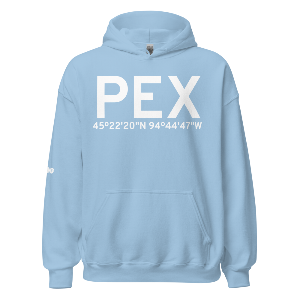 Paynesville (KPEX) Airport Hoodie Sweatshirt 