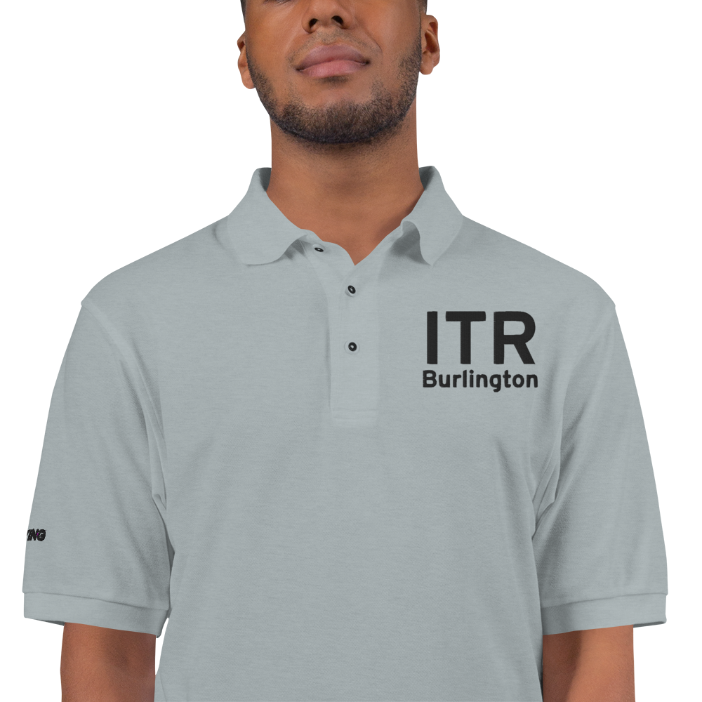 Burlington (KITR) Airport Port Authority Embroidered Polo Shirt 