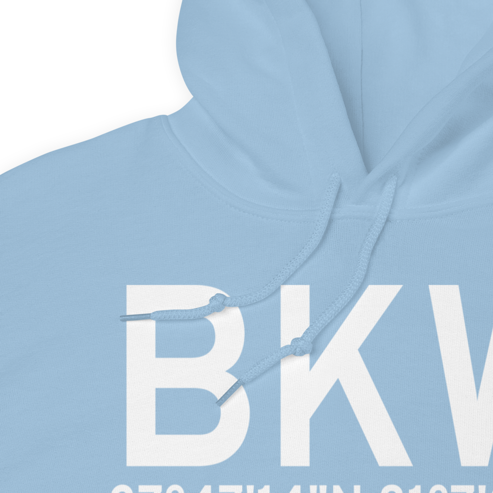 Beckley (KBKW) Airport Hoodie Sweatshirt 