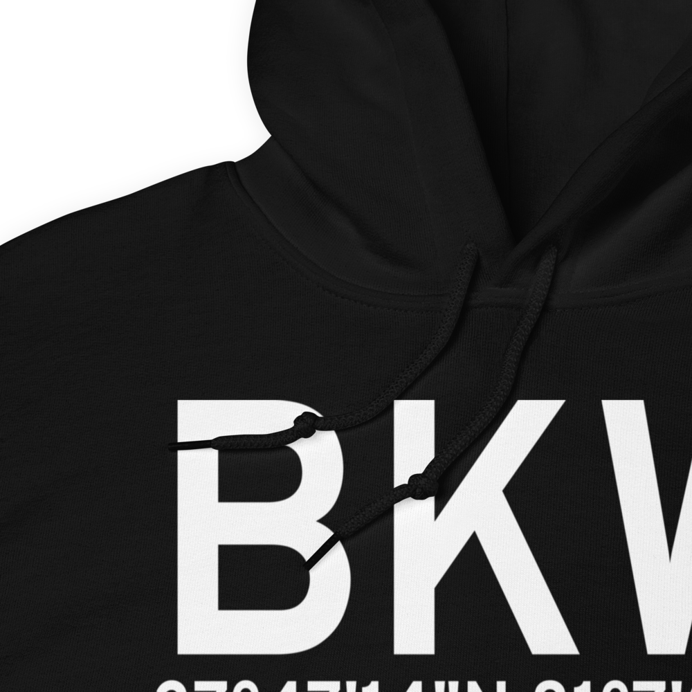 Beckley (KBKW) Airport Hoodie Sweatshirt 