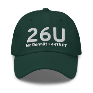 Mc Dermitt (K26U) Airport Hat