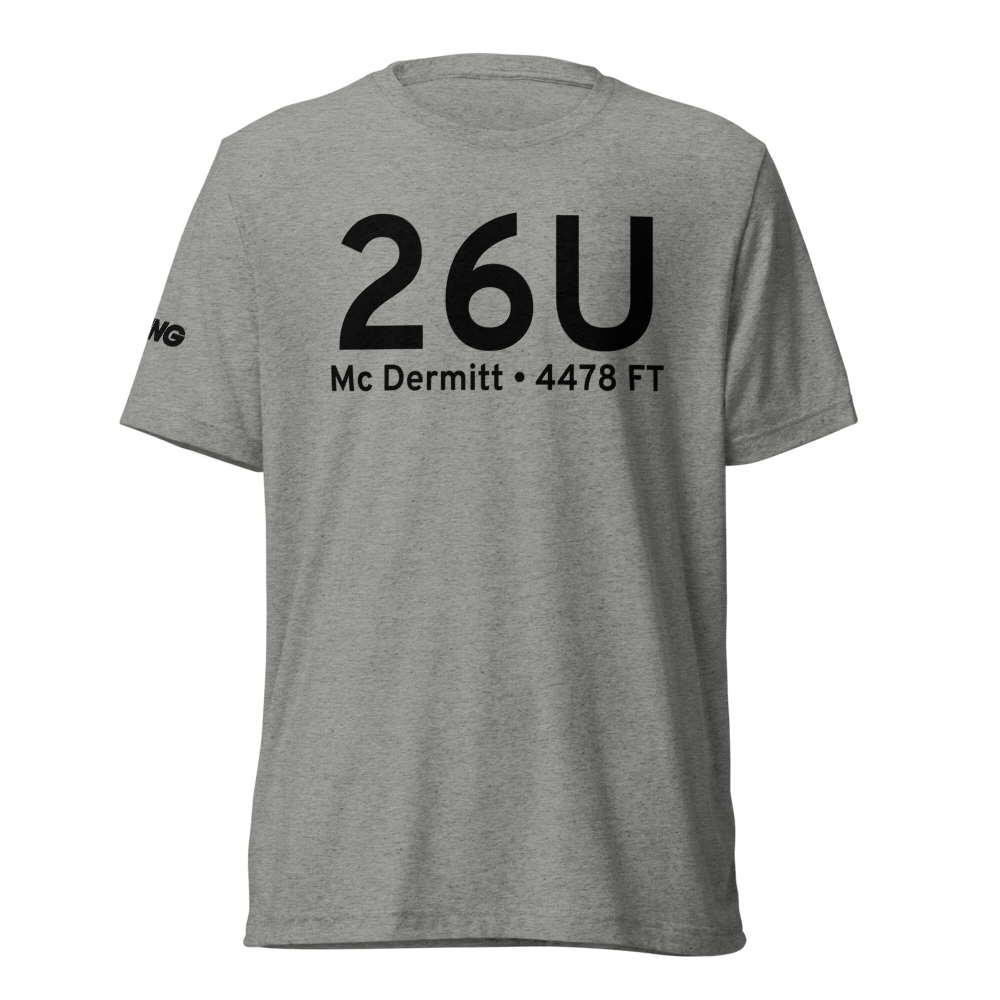 Mc Dermitt (K26U) Airport Tri-blend T-Shirt 
