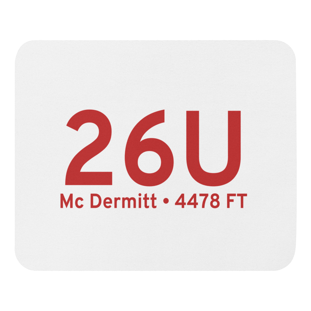 Mc Dermitt (K26U) Airport  Mouse Pad 