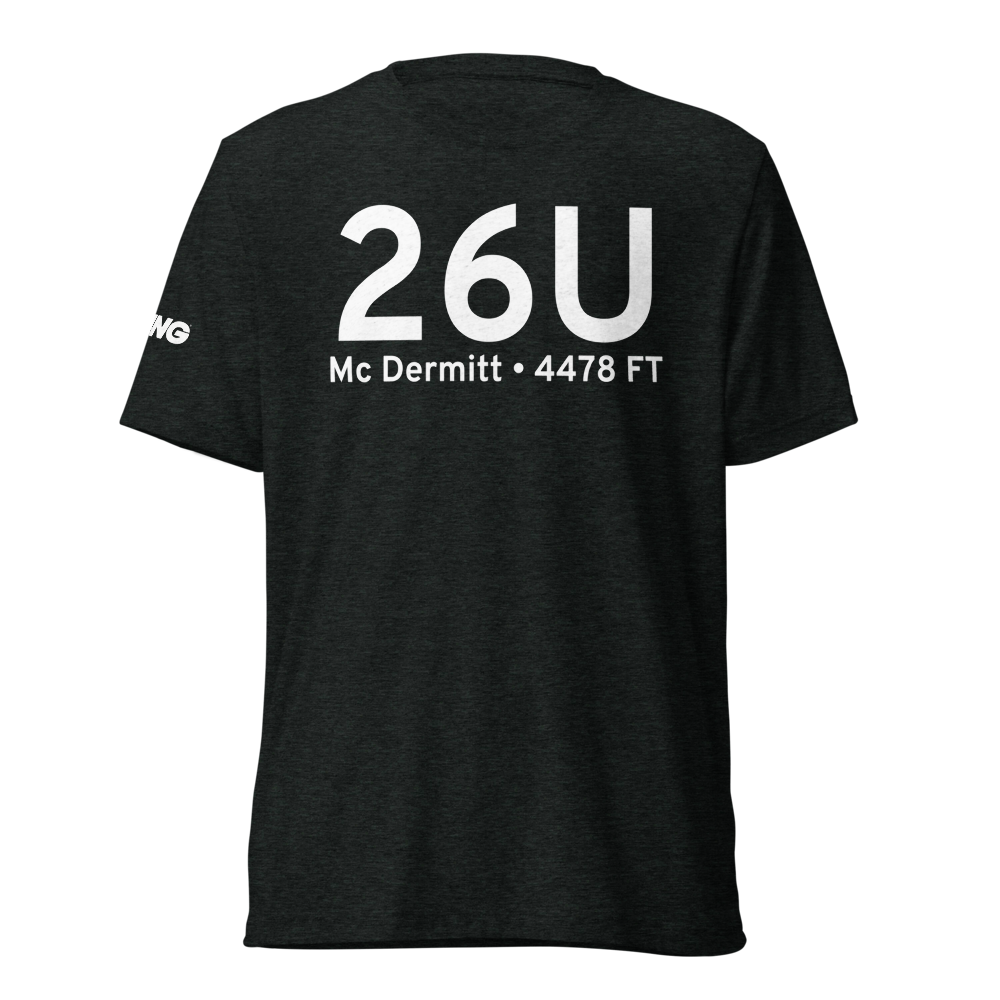 Mc Dermitt (K26U) Airport Tri-blend T-Shirt 