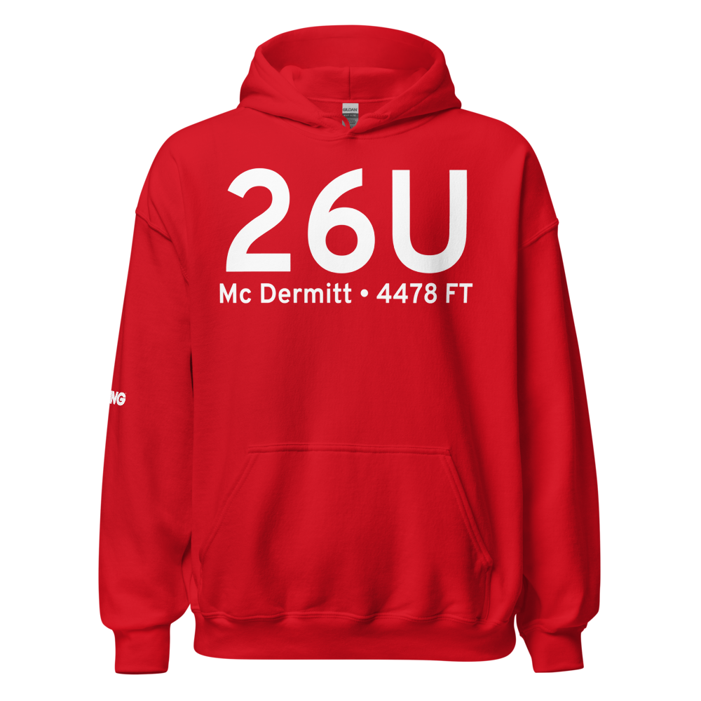 Mc Dermitt (K26U) Airport Hoodie Sweatshirt 