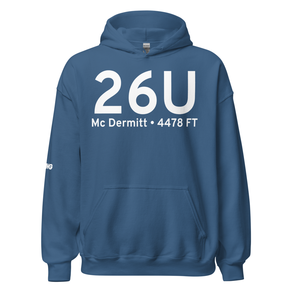 Mc Dermitt (K26U) Airport Hoodie Sweatshirt 