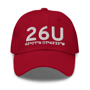 Mc Dermitt (K26U) Airport Hat