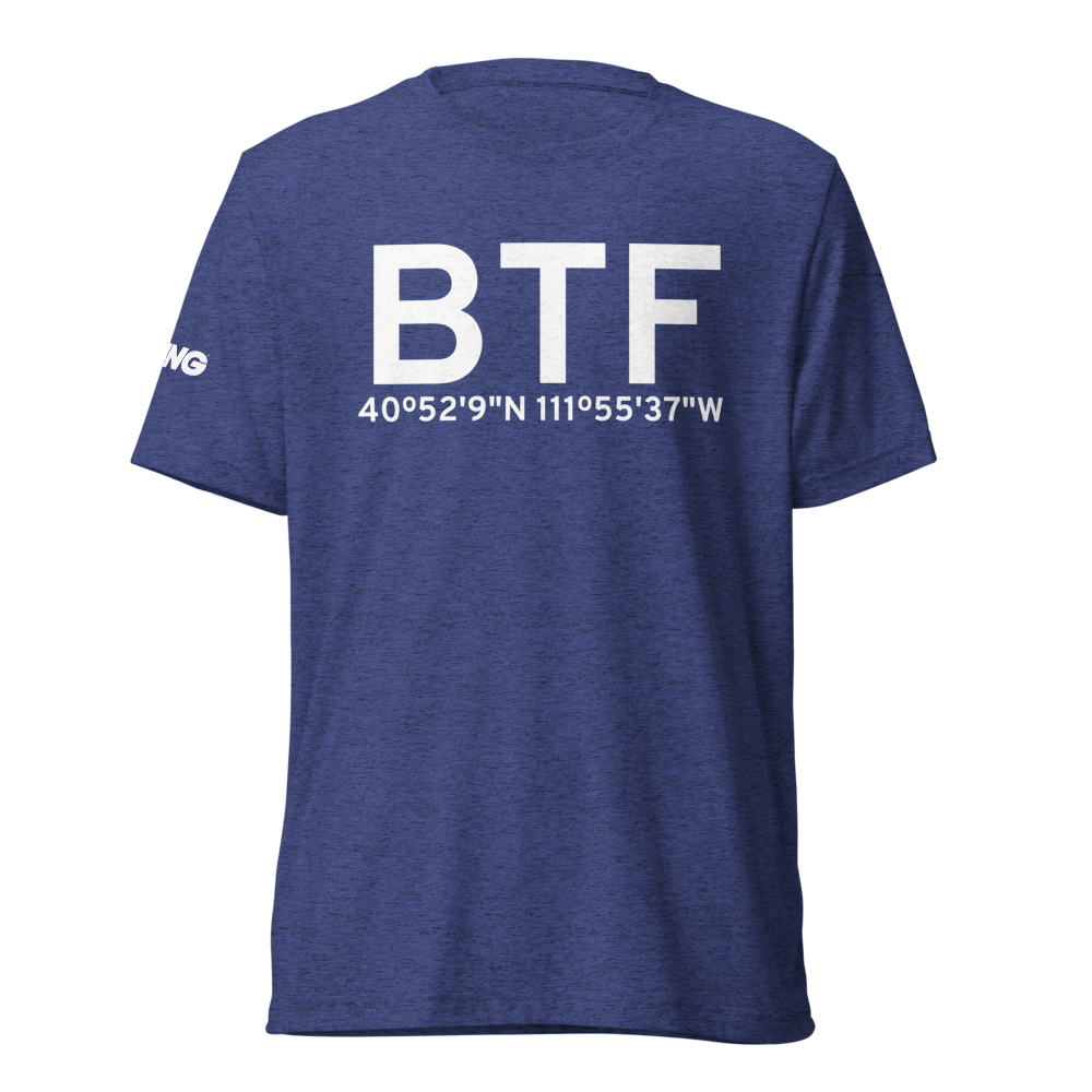 Bountiful (KBTF) Airport Tri-blend T-Shirt 