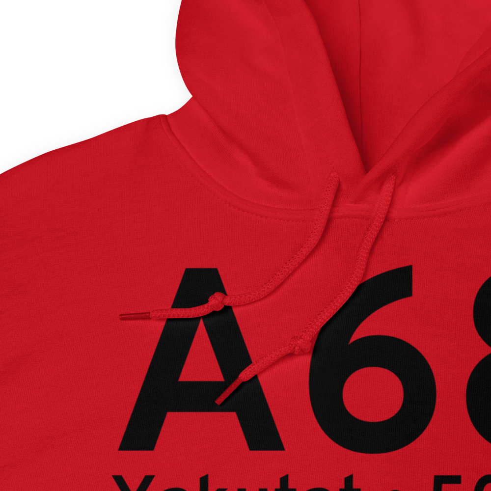 Yakutat (A68) Airport Hoodie Sweatshirt 
