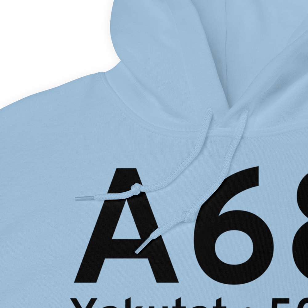 Yakutat (A68) Airport Hoodie Sweatshirt 